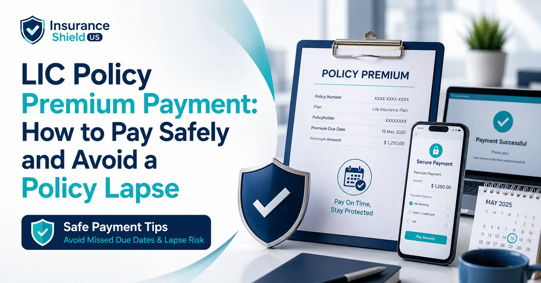 LIC Policy Premium Payment: How to Pay Safely and Avoid a Policy Lapse