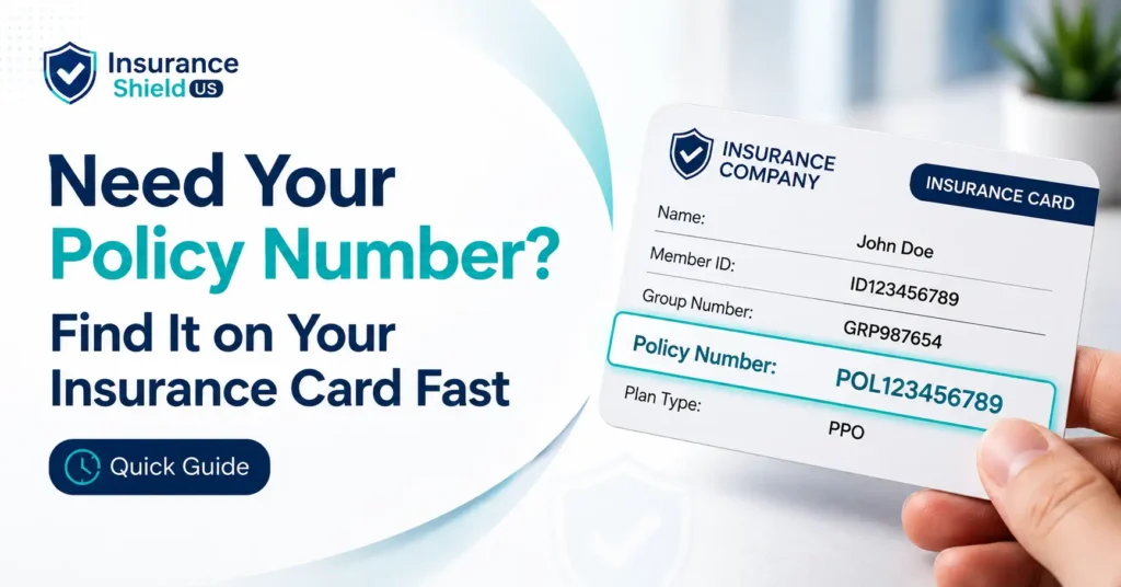 Need Your Policy Number? Find It on Your Insurance Card Fast